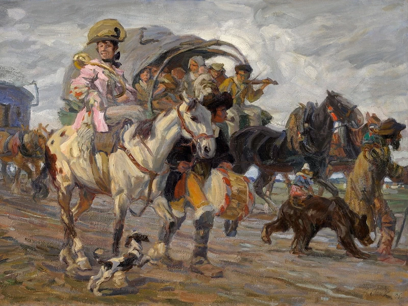 1868-Angelo Jank - Il circo itinerante